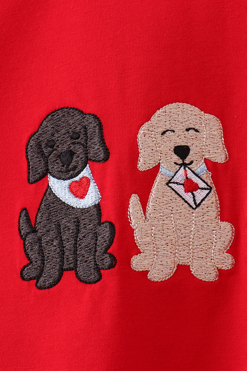Puppy Love Brother Set - Red