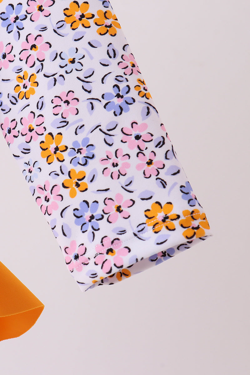 Marigold Floral Swim