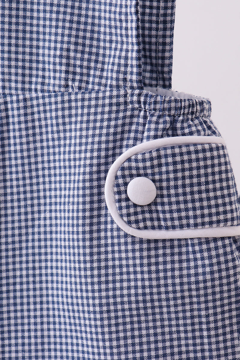 Navy Gingham Jonjon