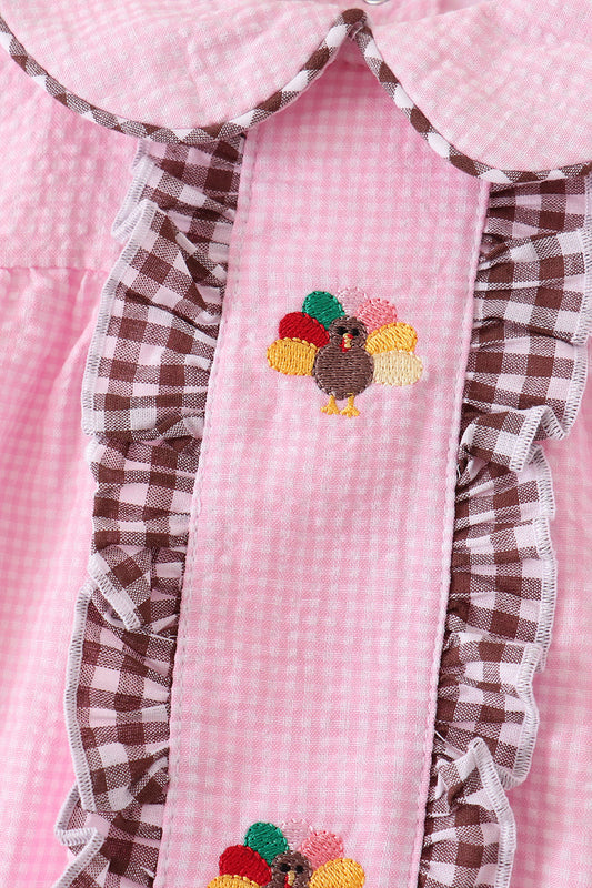 Pink & Brown Turkey Bubble