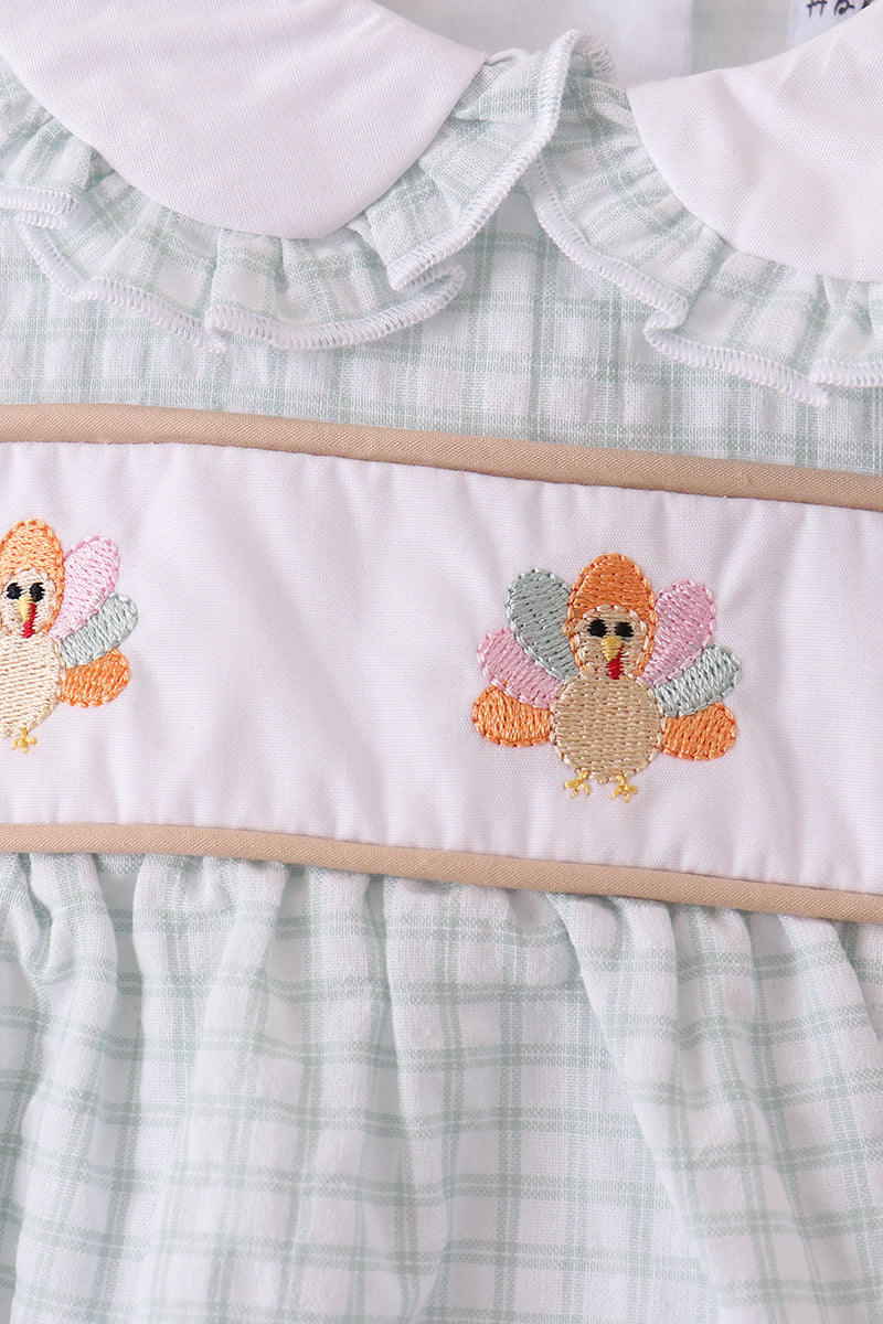 Harvest Gingham Sister Bubble