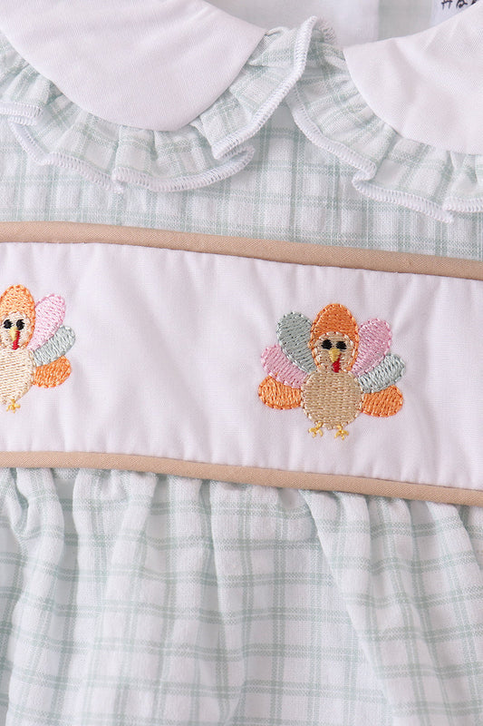 Harvest Gingham Sister Bubble