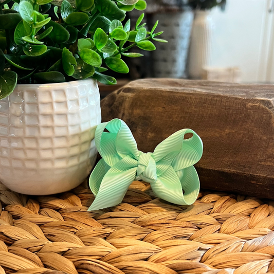 Classic Bow 3" - Mint