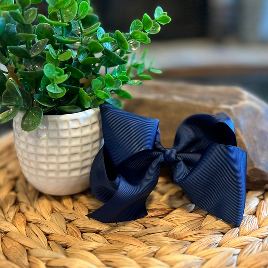 Classic Bow 4.5" - Navy