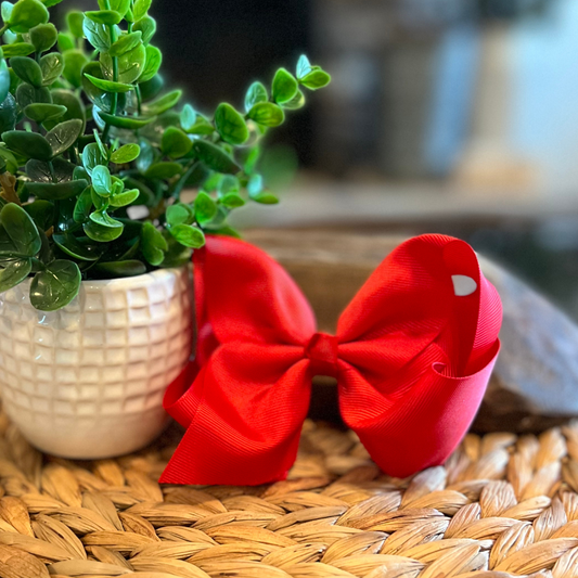 Classic Bow 4.5" - Red