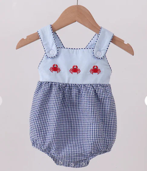 Grab Gingham Romper