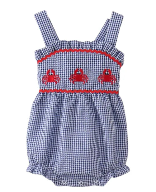 Crab Gingham Bubble