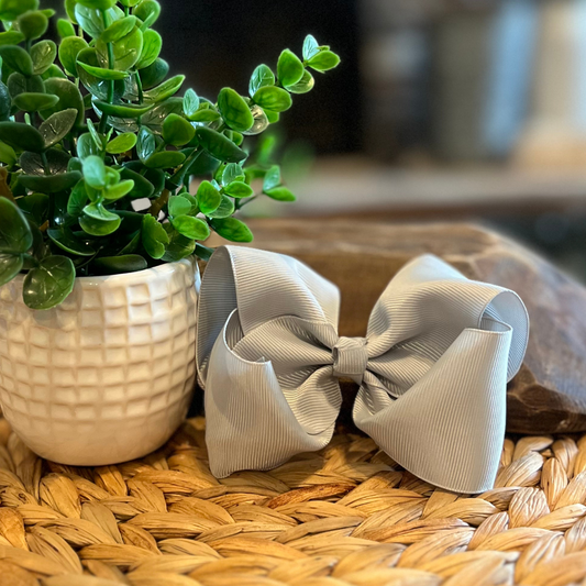 Classic Bow 4.5" - Silver