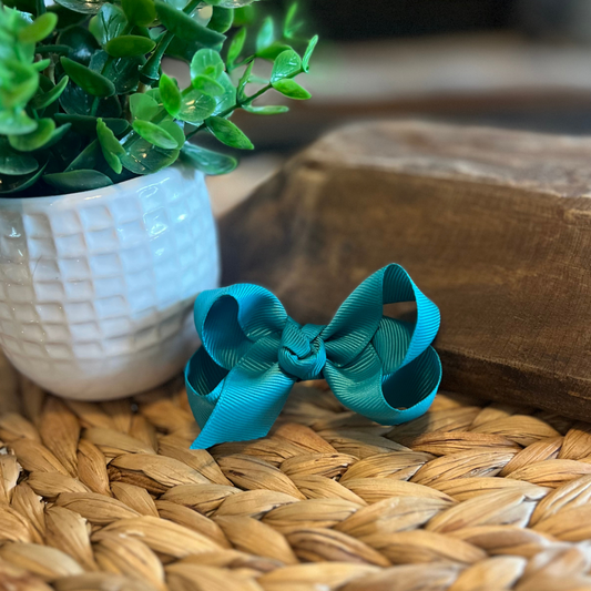 Classic Bow 3" - Teal