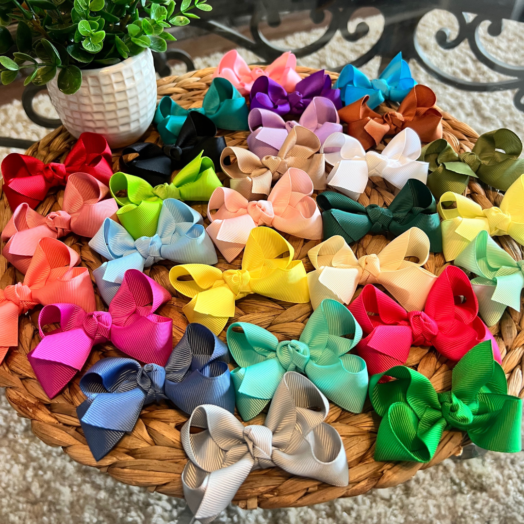 Classic Bow 3" - Fuchsia