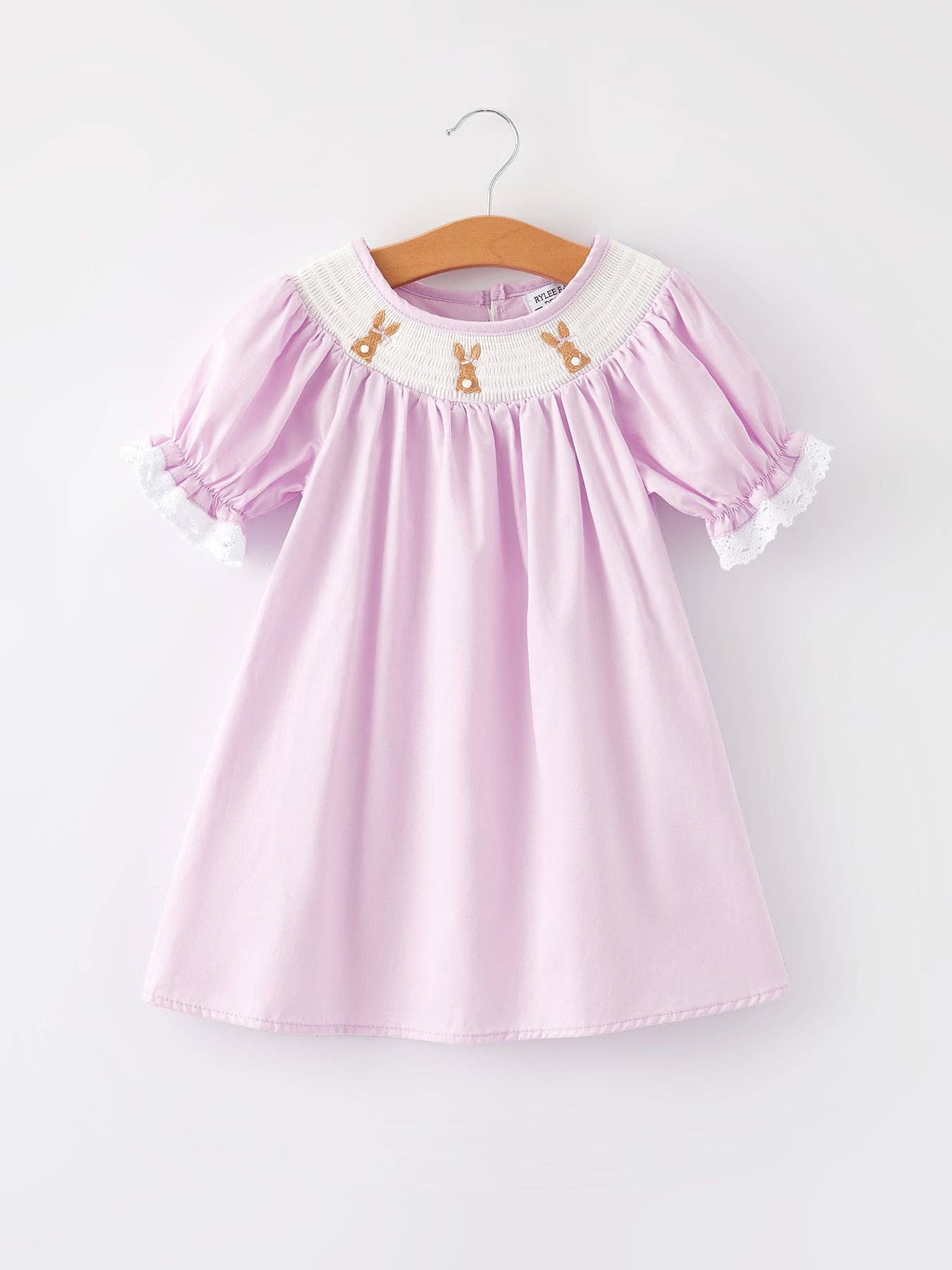 Lilac Lace Bunny Dress