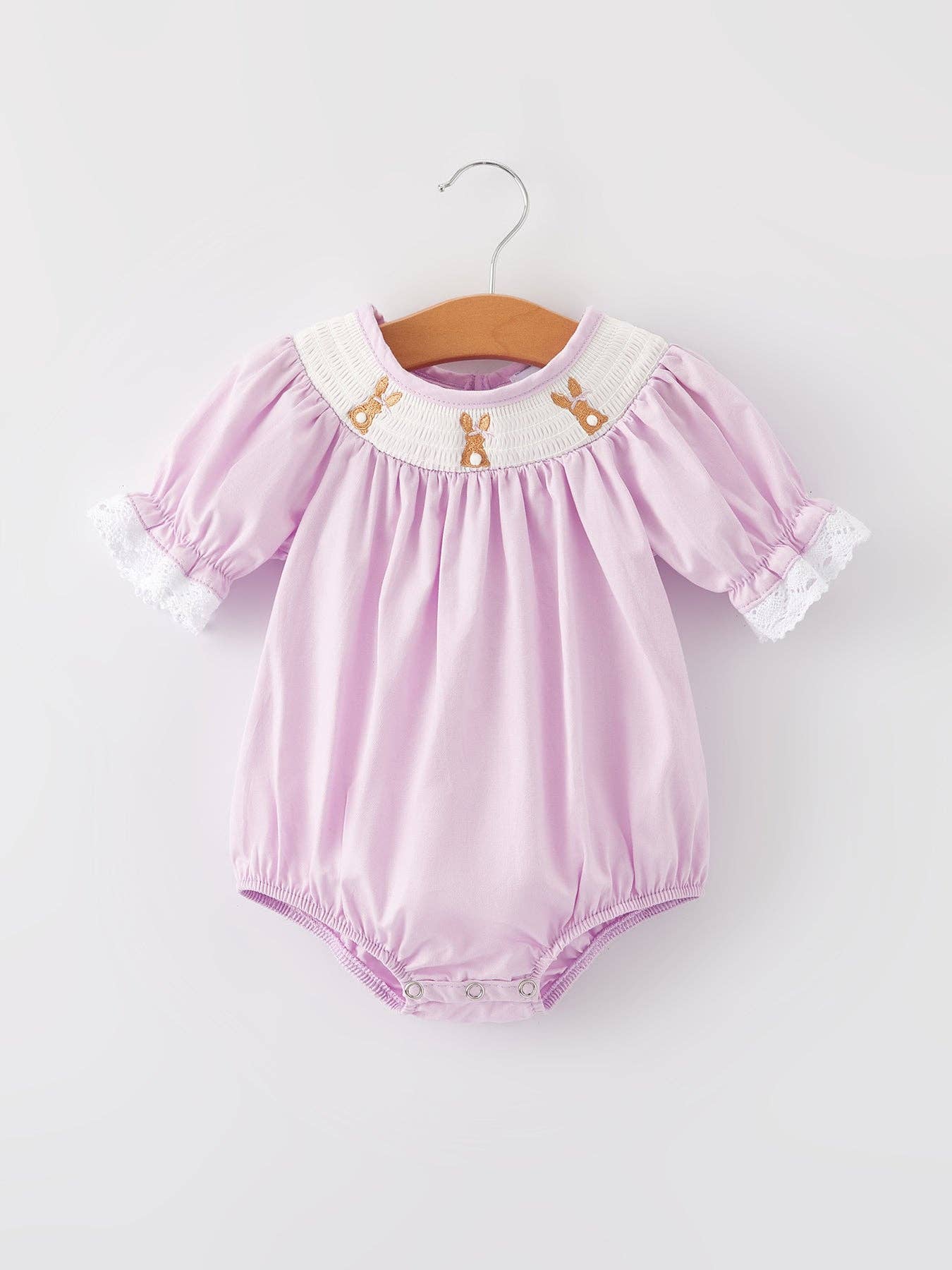 Lilac Lace Bunny Bubble