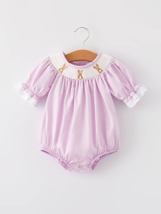 Lilac Lace Bunny Bubble
