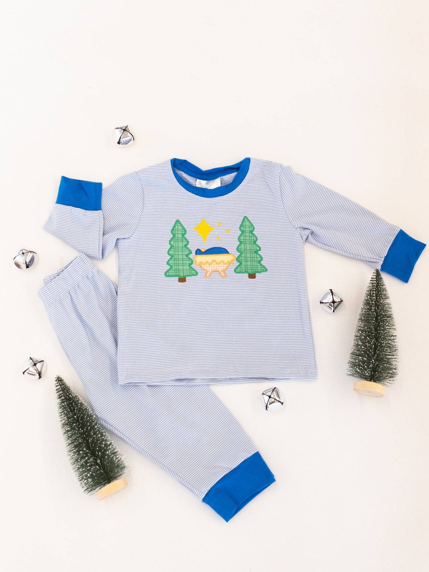 Silent Night PJ's - Blue