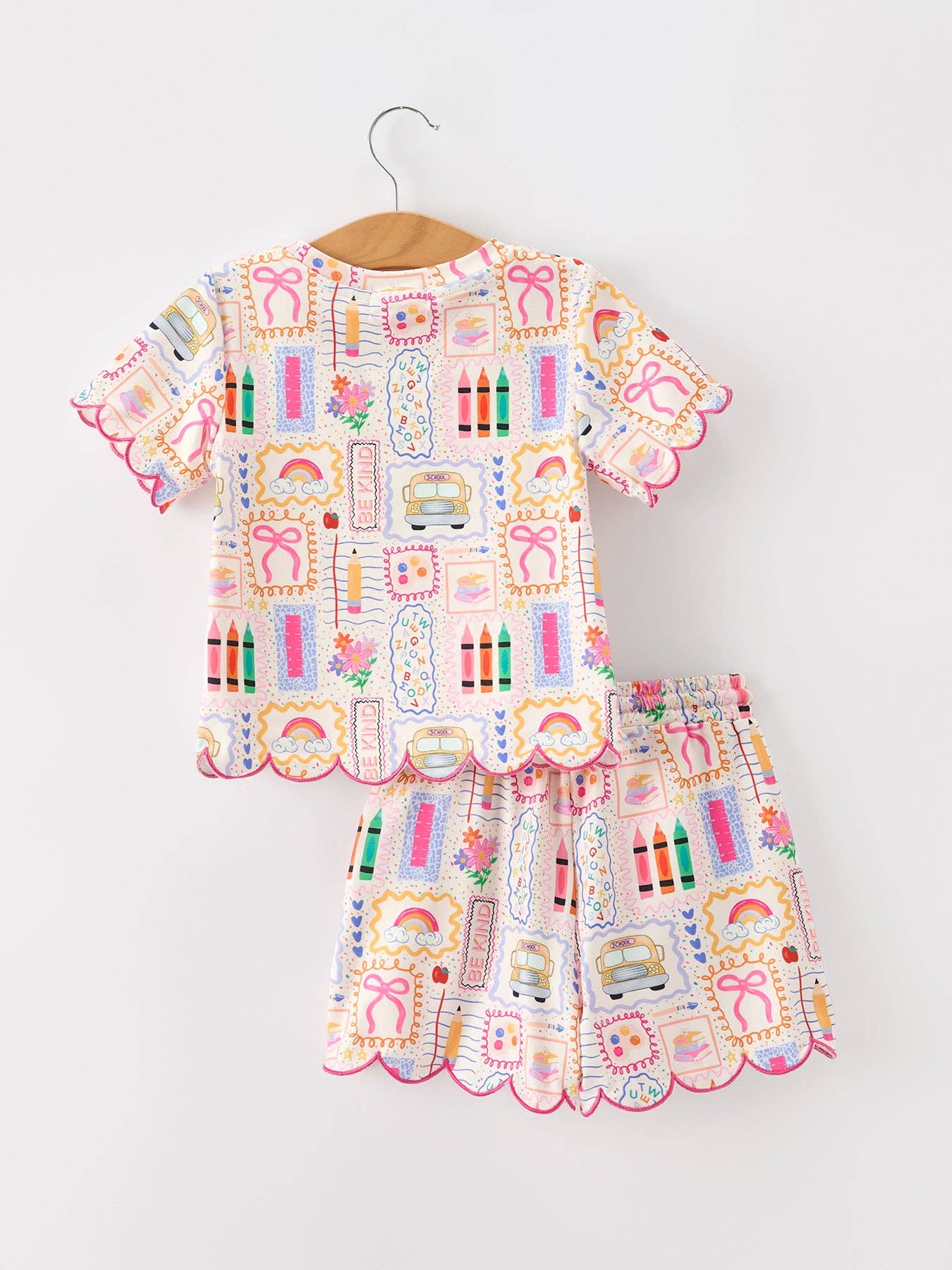 School Cutie Shorts Set