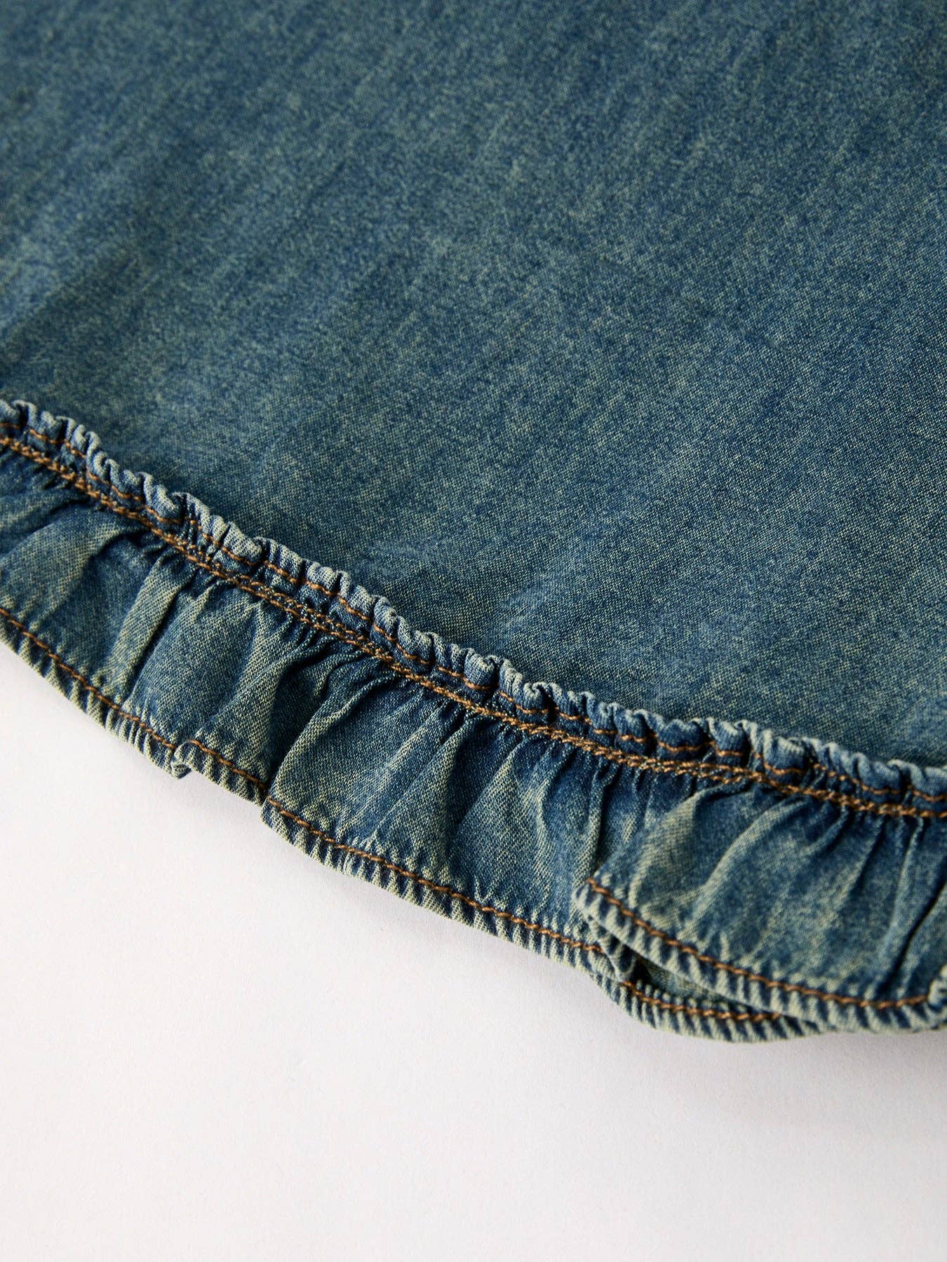 Vintage Denim Girls Dress