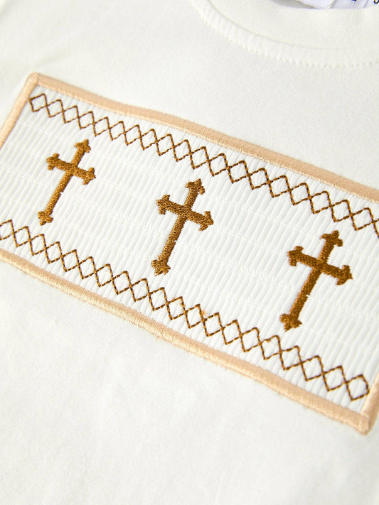Little Cross Stripe Set