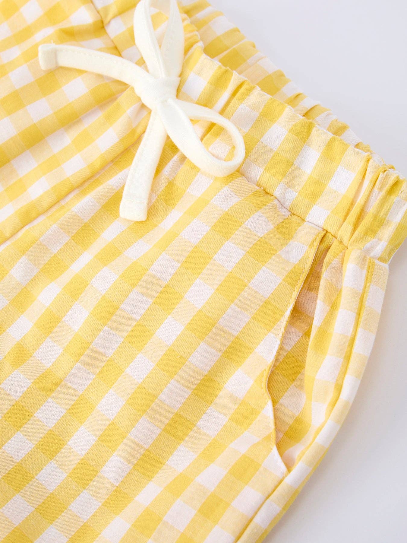 School Bus Shorts Set
