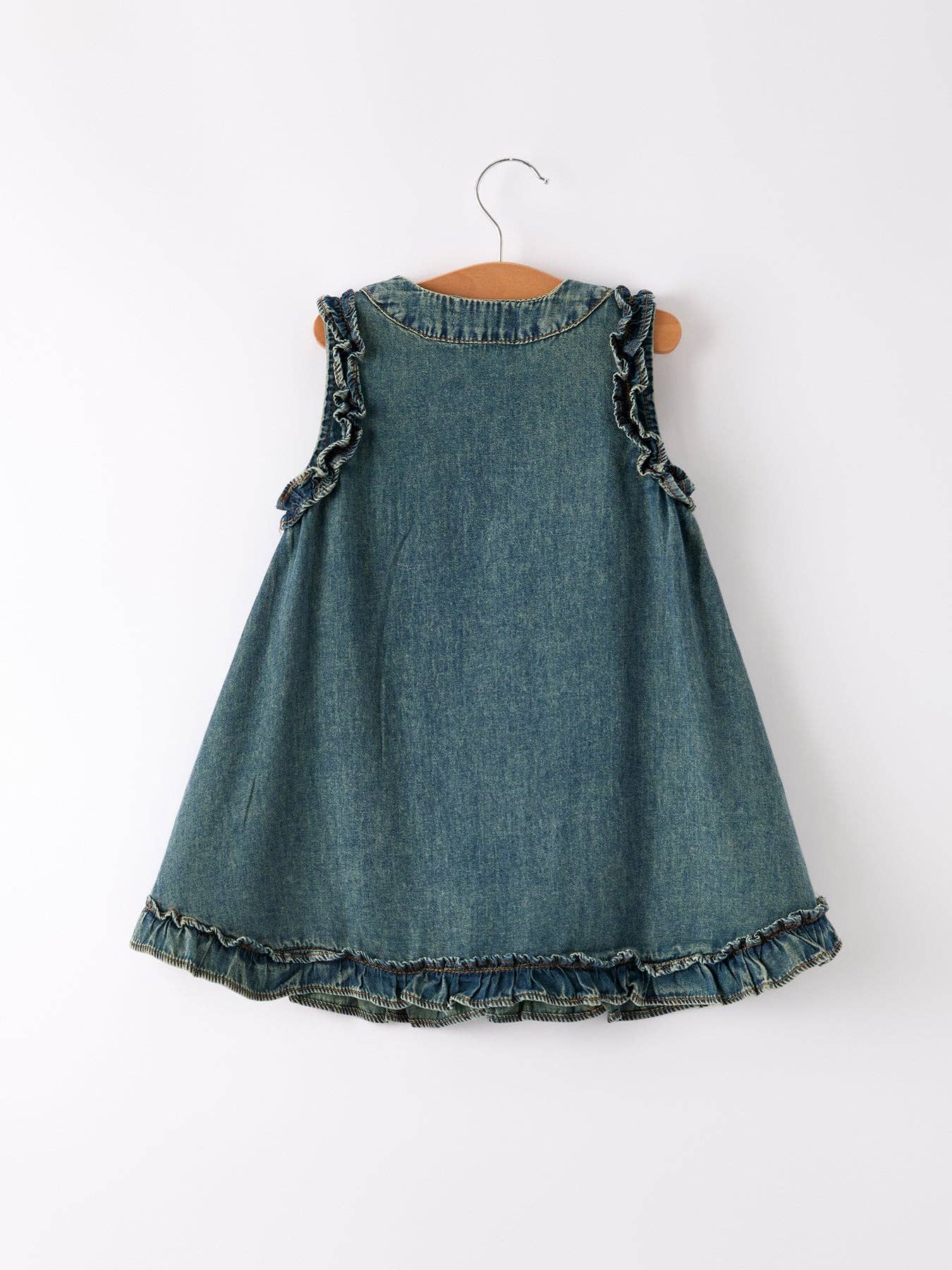 Vintage Denim Girls Dress – Mae Grace & Company